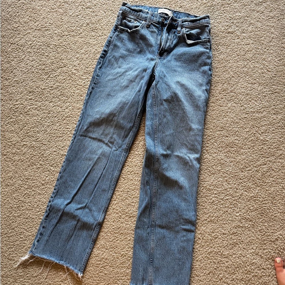 Abercrombie Low Rise Baggy Jean